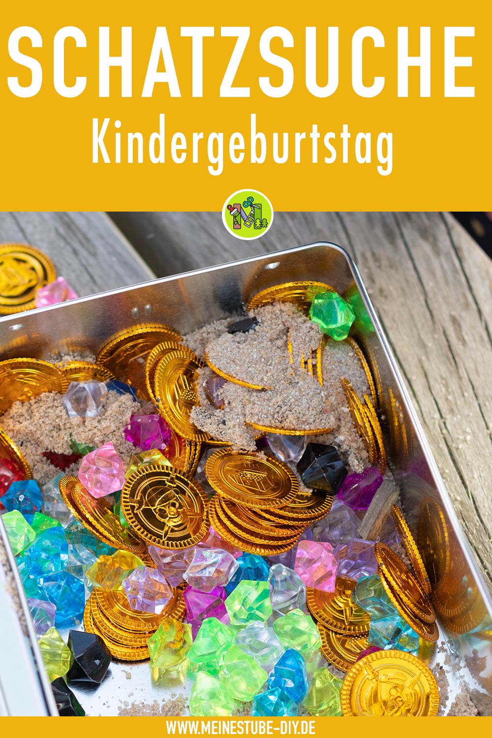 Schatzsuche für den Kindergeburtstag, meinestube-diy