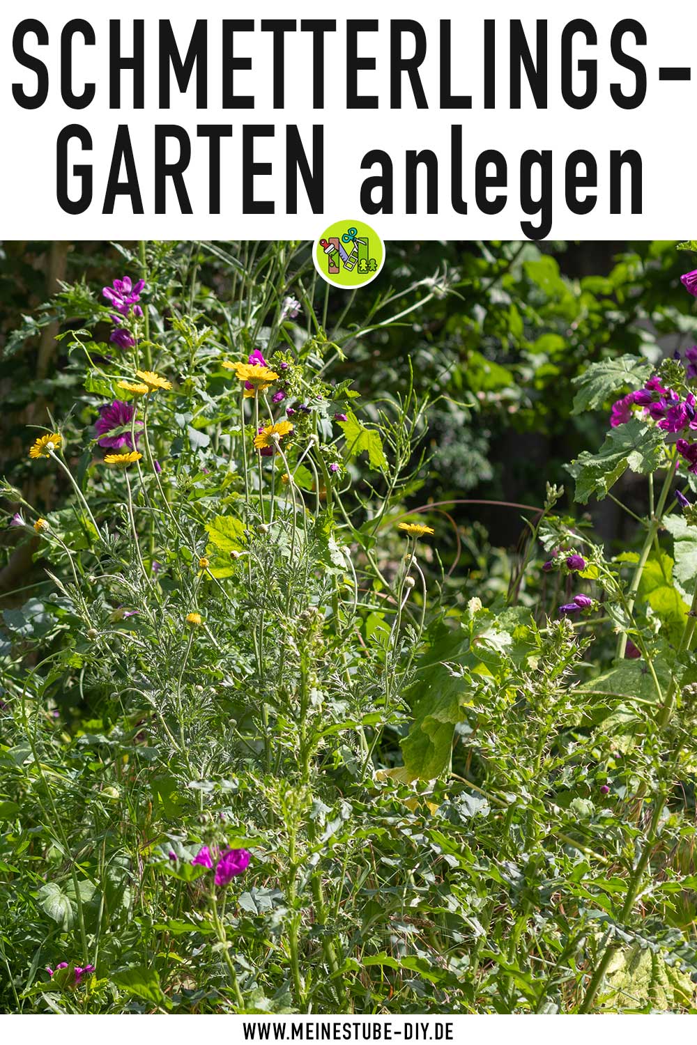 Schmetterlingsgarten für Insekten anlegen, meinestube-diy